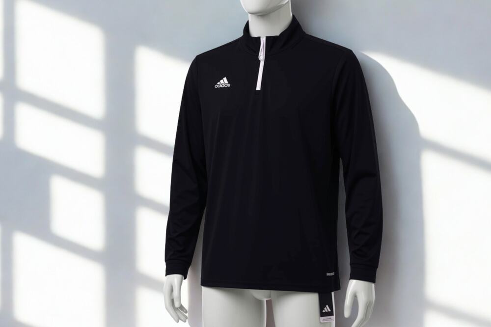 Adidas Entrada 22 Women's Aeroready 1/4 Zip Training Top L NWT